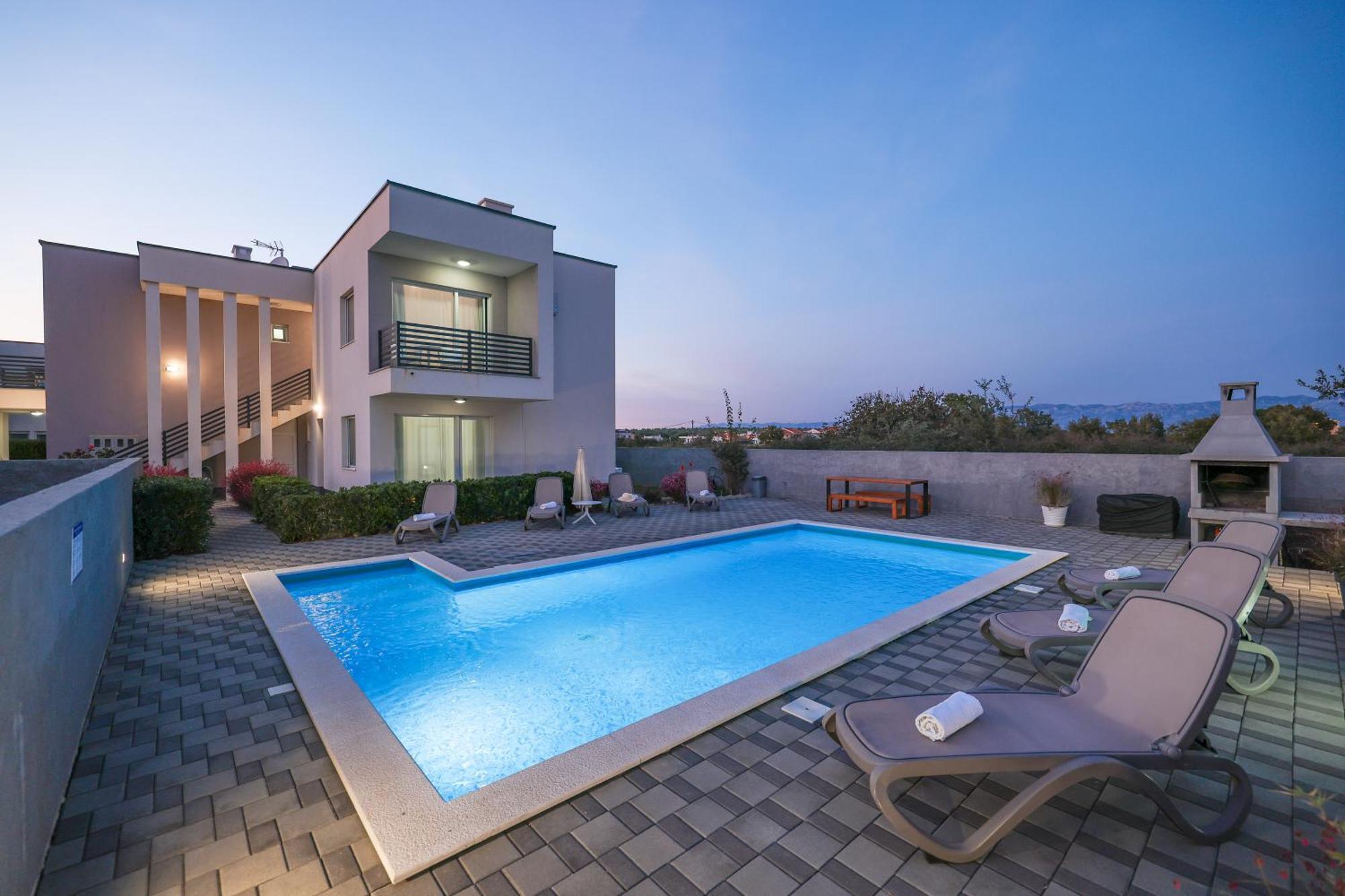Villa Tonci Zaton Затон Экстерьер фото