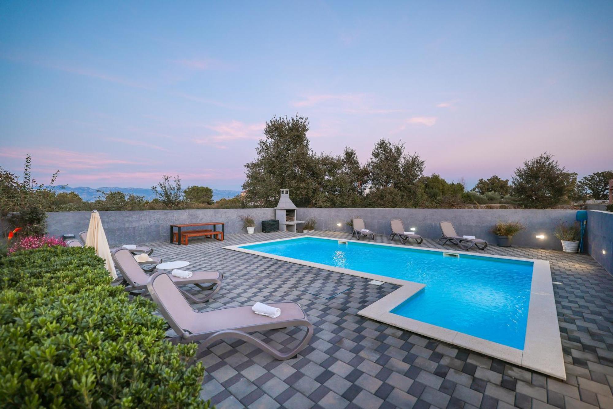 Villa Tonci Zaton Затон Экстерьер фото