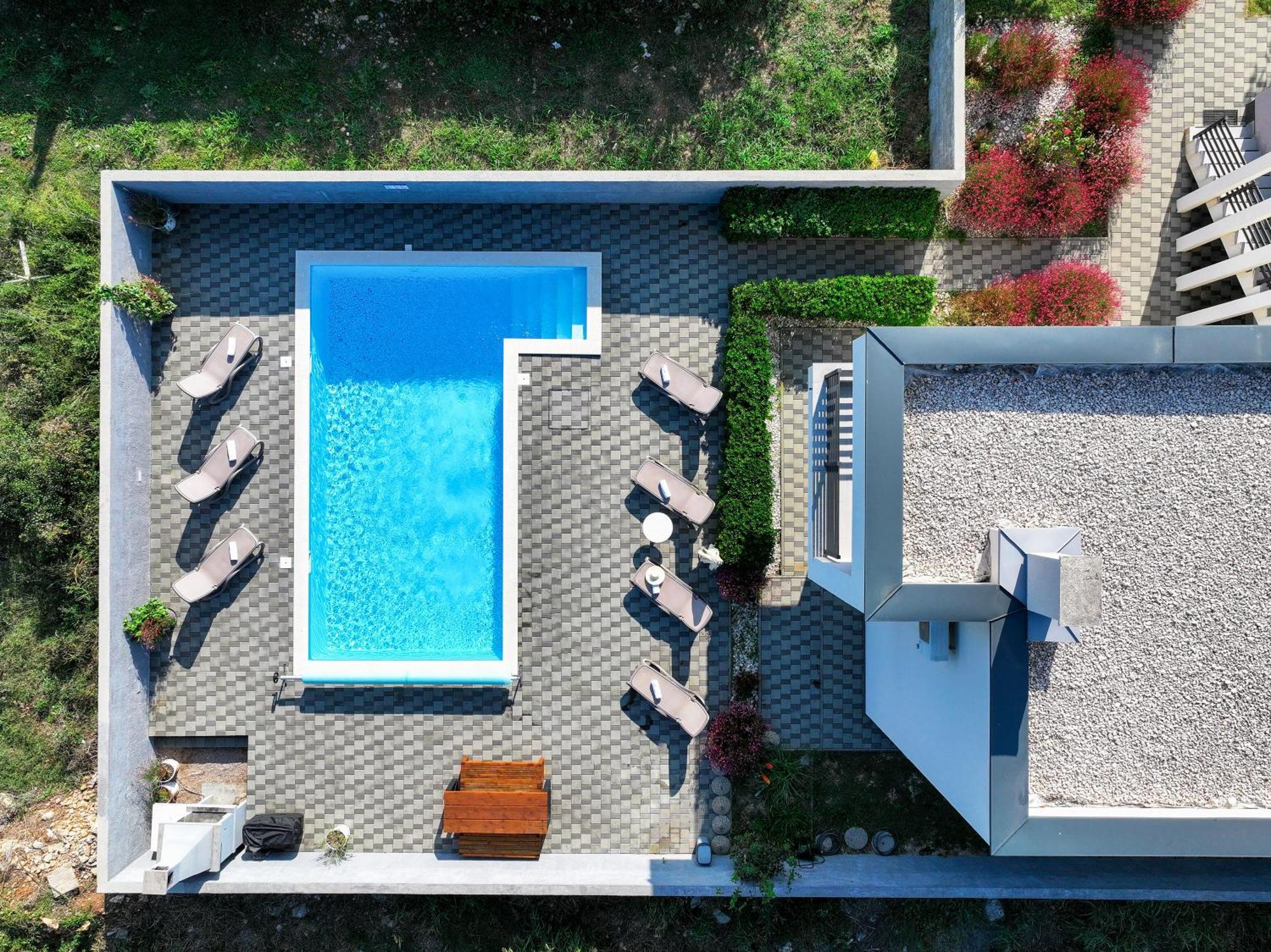 Villa Tonci Zaton Затон Экстерьер фото